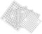 5 Blatt Strass Aufkleber, Silber Glitzersteine, Selbstklebend Strasssteine, Strass Sticker, Runde Bling Diamant für DIY Fingernagel Handy-Kleidung Dekorationen