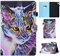 Auslbin Funda para Lenovo Tab P11/P11 Plus de 11 Pulgadas Carcasa Cuero PU con Función de Soporte Protección Caso para Tableta Lenovo Tab P11 2020 TB-J606F/J606X,P11 Plus 2021 TB-J607,Gato