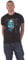 Rock Off Iron Maiden 'Fear of The Dark Oval Eddie Moon' (Black) T-Shirt (Large)