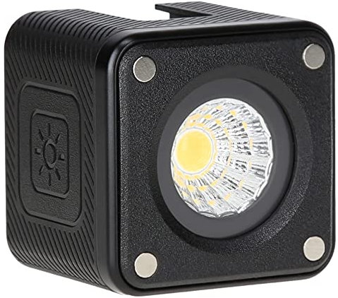 Rollei Lumis Solo 2 - LED Würfel. Kleiner LED Würfel inkl. Farbfilter für den Einsatz unterwegs. Optimaler Lichtgeber für das Filmen mit dem Smartphone.