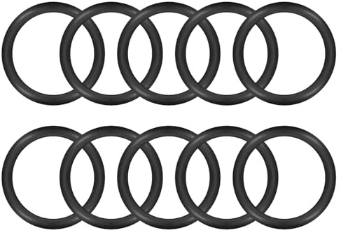 MACHSWON O-Ringe aus Nitrilkautschuk, 35 mm Außendurchmesser, 30 mm Innendurchmesser, 2,5 mm Breite, metrische Dichtungsringe, O-Ring-Dichtung, O-Ringe, Dichtungsösen, Schwarz, 50 Stück