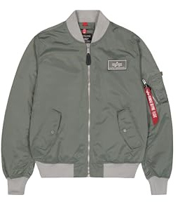 Alpha Industries MA-1 TTC Bomberjacke für Herren Vintage Green/Silver