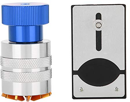 Elevador de Cristal de Reloj, Abridor de Extracción de Caja, Herramienta de Reparación Reemplazo Vidrio de Reloj, Herramienta de Reparación Insertador para Relojero, Abridor de Extracción(Azul)