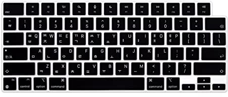 Boaulee Korean Keyboard Cover Skin for MacBook Air 13.6 15.3 A3240 A3241 M2 Chip A2681 A2941 2023 and for MacBook Pro 14 inch A2991 A2442 A2779 for MacBook Pro 16 inch A2992 A2780 A2485 (Korean)