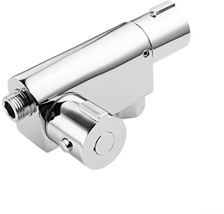 Thermostat-Duschstange, modernes vertikales Thermostat-Mischbatterie für Wohnwagen, Wohnmobil, Yacht, Boot, Chrom