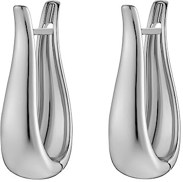 Heideman Ohrringe Suna Damen - aus hochwertigem Edelstahl - silber gold rosegold farbend poliert - Ohrstecker hängend für Frauen - Ohrschmuck 2,5cm lang