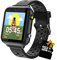 Retysaz Kinder Smart Watch 24 Spiel 10-Geschichten Smart Watch für Kinder Schrittzähler Telefon Smartwatches für Kinder Große Geschenke für Mädchen Jungen (Schwarz-M1)