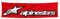 Alpinestar Banner Flagge 2 x 8 ft Auto Motor Garage Shop Flaggen für Garage Shop Wanddekoration