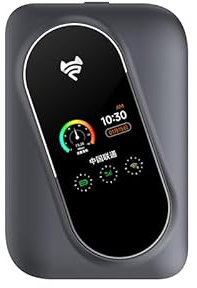 Flymodem MF07 4G LTE Portable Mifi with HD LCD display for real-time internet information, compact size WiFi router up to 10 user, Long Battery Life, 1 year warranty