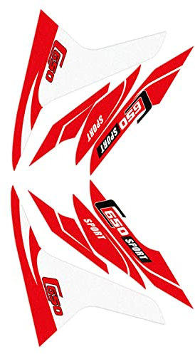 Per B&M&W C650 Sport C 650 Sport 2019 Moto Pedale Modificato Decalcomanie Autoadesivo Completo Del Corpo Adesivi Decorativi Accessori Accessori (Color : D)