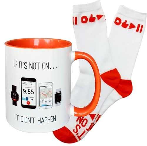 Worry Less Design If it's not on - Lustige Geschenke für Läufer, Radfahrer und Triathleten (Geschenk-Set)