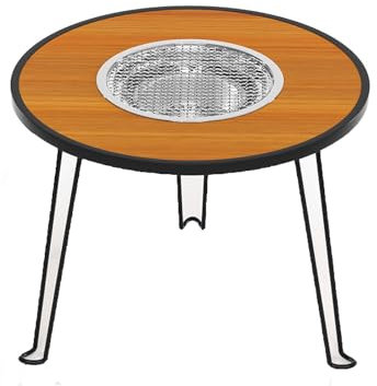 Portable Barbecue Grill,Charcoal Grills Small Charcoal Grill for Backyard,Camping,Boat (Color : B)