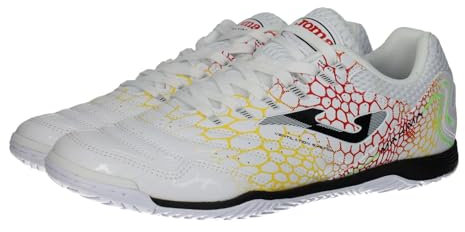 Joma Herren Indoor Football Trainers, Weiß gelb, 43 EU