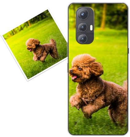 KARTXITAI personalisierte Handyhülle Kompatibel mit Cubot Max 5,hülle selber gestalten-case personalisiert mit Foto,Bildern,oder Text selbst gestalten + 1 x Handykette Universal