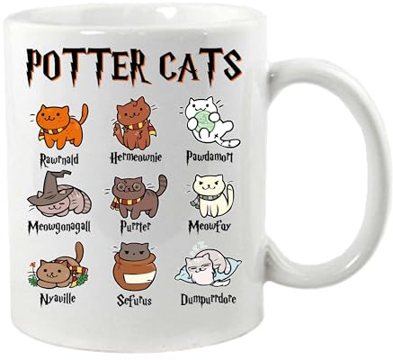 Funky Gifts Potter Cats Mug