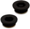 Black Bleed Valve & Blanking Plug Set for Radiators & Towel Rails ½ BSP
