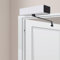 Chiudiporta elettrico automatico apriporta girevole con 2 telecomando per porte in legno, metallo o telaio, porte aperte o doppie aperte