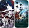 Yimctoie [2 Stück Handyhülle für iPhone 12 Pro Max 6.7, Cool Anime Blue Lock Muster Aesthetic Design Schutzhülle Weich TPU Silikon Stoßfest Case für iPhone 12 Pro Max, Football