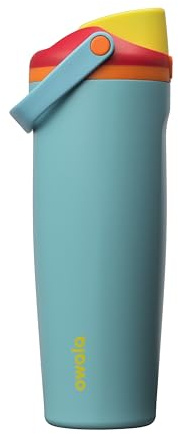 Owala FreeSip Sway Borraccia in acciaio inox, 890ml, Summer Sweetness | Acciaio inox termico | Maniglia robusta per il trasporto rapido | Coperchio antigoccia con apertura a pulsante