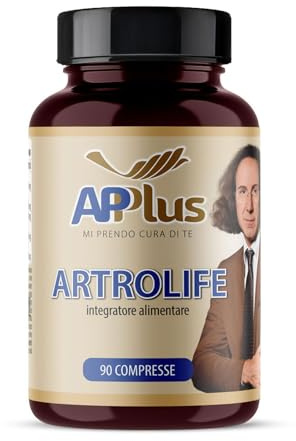 AP PLUS ARTROLIFE Integratore Alimentare per il Benessere Articolare, Supporto alla Mobilità e Stress Ossidativo con Estratti di Astragalus, Boswellia, Curcuma e Artiglio del Diavolo | 90 Compresse