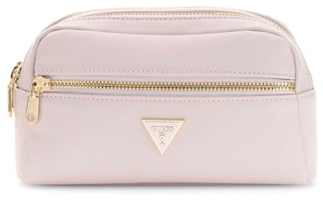 GUESS Utensilientasche Kulturbeutel Double Zip Organizer Lilac flieder