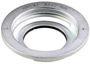 Kipon Adaptateur compatible avec M42 sur compatible avec Nikon F