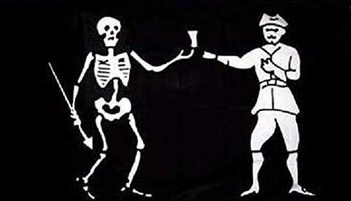 U24 Fahne Flagge Pirat Jolly Roger 90 x 150 cm