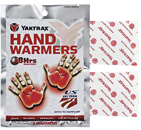YakTrax 8-Hour Hand Warmers, 10 Pair