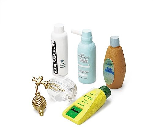 Odoria 1/12 Miniatur Parfüm Shampoo Set Puppenhaus Badezimmer Zubehör