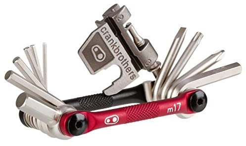 Crank Brothers Multi 17 Cycling Tool - Black/Red