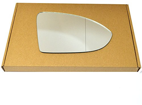 Less4spares Replacement Wing Door Mirror Glass Compatible with VW Golf mk7 2013-2020 STICK-ON (Wide Angler - with Blind Spot, Right Driver Side)