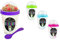 Handy Yogurt Pot & Cereal Bowl - 4 Pack Reusable Plastic Food Storage Tub - Breakfast to Go Healthy Snack Fruit Pot