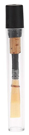 1/5 Stücke Oboe Reed mit Transparent Rohr Hülse Blasinstrument Oboe Zubehör(1 Stück)