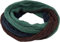 GURU SHOP Weicher Loop Schal/Stola, Magic Loopschal, Weste - Blau/grün/braun, Herren/Damen, Baumwolle
