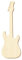 Holz E-Gitarre V1 - Deko Zuschnitte 5-50cm, Größe:22cm, Pack mit:1 Stück