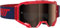 Leatt Motocross Brille Velocity 4.5 Iriz Anti Fog, Rot Blau, 2030