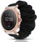 LvBu Armband Kompatibel mit Fossil Venture HR, weiche Haargummis Uhrenarmband für Fossil Venture HR gen 4/Venture gen 3 (Schwarz)