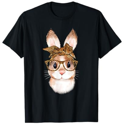 Süßes Kaninchen Hase Ostern Leopard Year of the Rabbit Bunny T-Shirt