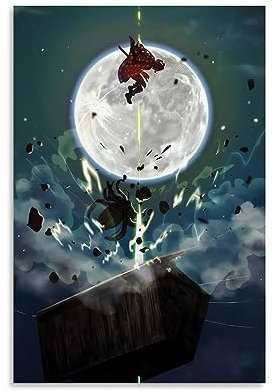 KHAMEO Demon Slayer Nezuko Tanjiro Anime Poster1 (45) Leinwand-Poster, dekoratives Gemälde, Leinwand-Wandposter und Kunstdruck, modernes Familienschlafzimmer-Dekor-Poster, 30 x 45 cm