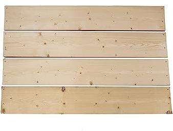 Banklatten Kiefer Holzbrett Holzlatten Gartenbank Outdoor Parkbank 120x20x3cm 4 Stück (Hell)
