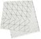 Gatuida Housse De Anti-poussière Pour Réfrigérateur 30 X 90 Cm Motif À Carreaux Blancs Multifonction En Coton Et Lin