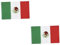 HANABASS 2St Nationalflagge mexiko flagge party decoration Bar-Dekoration bar dekoration sports accesoories Flaggen Fahnen für den Mexiko-Flagge Spielereignis-Flag Parade-Landesflagge