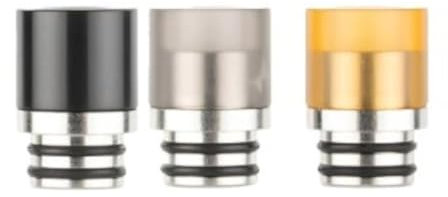 3 x Drip tip AS308 di tre colori differenti attacco 510 reewape per atomizzatori e sigaretta elettronica