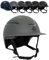 RL24 - Reithelm IRHOlania Deluxe von Imperial Riding | Reitkappe Kinder, Damen & Herren | mit großem Visor & optimalem Belüftungssystem | Helm zum Reiten | Reiterhelm in Grau | Größe S