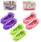 WhizNook 6 Piezas Zapatillas Mopa, Multifunction Microfiber Zapatillas Mopa para El Suelo, Plumero Fregona Zapatillas para El Suelo De Microfibra, Calcetines Mopa para Casa, Cocina, Oficina