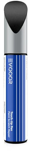 EVOOOR 2T2T/ C9X Noir Profond Métallisé Retouche de peinture pour Skoda, réparation des rayures pour voiture, solution rapide et facile pour la réparation.