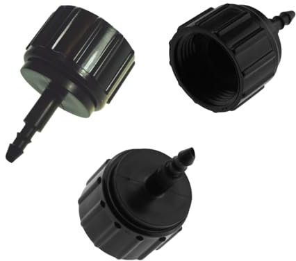 Pack of 10 Tap Connector 3/4 BSPF - 4mm Micro Tube - Micro Irrigation Fitting Connector Adaptor for Micro tubing in Irrigation System.