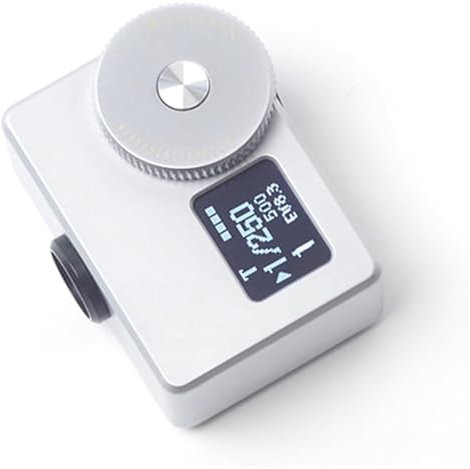 Camera Light Meter Photography Shutter Speed Set-top Reflection Light Meter，Real-time/One-Button Metering, Adjustable Hot Shoe Position, 30° Reflected Metering(Silver)