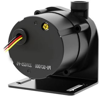 CAZSTYK PU-SC1000 Pompe à eau pour ordinateur Refroidissement à eau intégré Transfert de chaleur 1200L/H Vitesse réglable Pompage pour PC pour PC Refroidissement PC