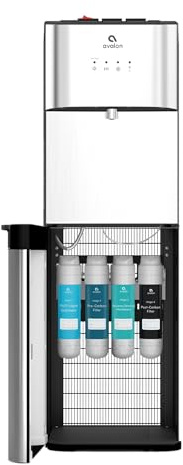 Avalon Self Cleaning Bottleless Water Cooler Water Dispenser - 2 Temperature Settings - Hot & Cold Water, Durable Stainless Steel Cabinet, Reverse Osmosis Filtration- UL Listed